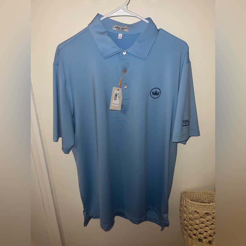 PM Light Blue Polo Shirt